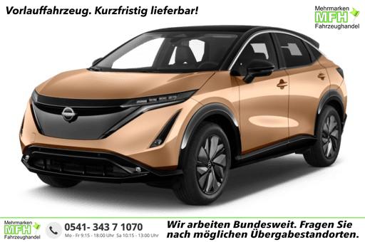 Nissan Ariya - ADVANCE 63kWh 214PS/160kW 2WD Aut. 2024 *+W&auml;rmepumpe +19" ALU +El. Heckklappe +Apple CarPlay +360-Kamera*