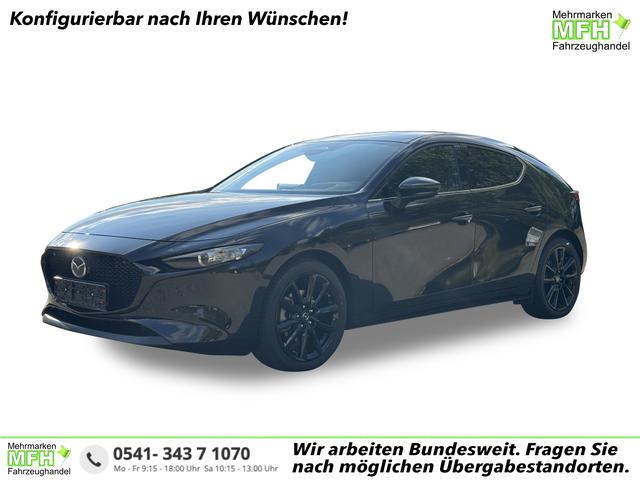 Mazda Mazda3 5-T&uuml;rer - Nagisa BOSE+LEDER+SHZ+KAMERA+HUD+NAVI+ACC+18" ALU