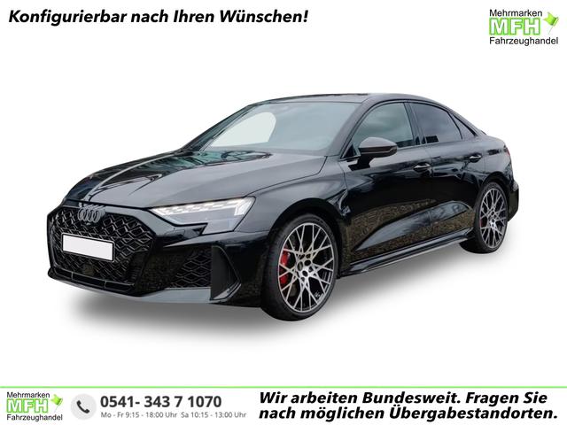 Audi RS3 - Limousine 360KAM+SHZ+KLIMA+LED+SOUND+19"ALU+DESIGNPAKET ROT