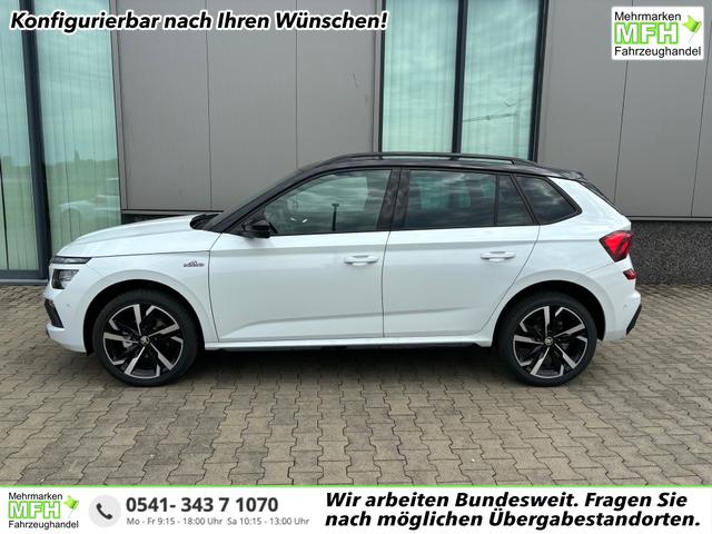 Skoda Kamiq - Essence 1.0 TSI 95PS, 5 Jahre Garantie, Klimaanlage, Radio 8"/Bluetooth, Parksensoren hinten, LED-Scheinwerfer, Dachreling, Virtual Cockpit