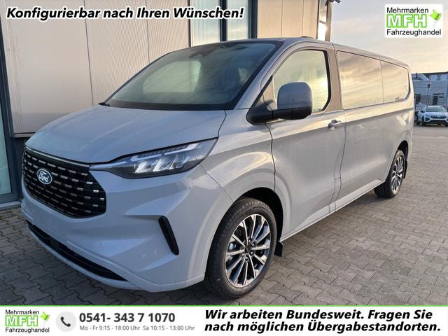 Ford Tourneo Custom - Trend 2.0 TDCi 136PS 6-Gang L1H1, 5 Jahre Garantie, 8 Pl&auml;tze, 16" Alu, Parksensoren vo/hi, R&uuml;ckfahrkamera, LED-Scheinwerfer, Keyless, Beheizte Frontscheibe, Radio 13" inkl. Wireless AndroidAuto/Apple CarPlay, Tempomat, Klimaautomatik vo, Spurhaltehilfe