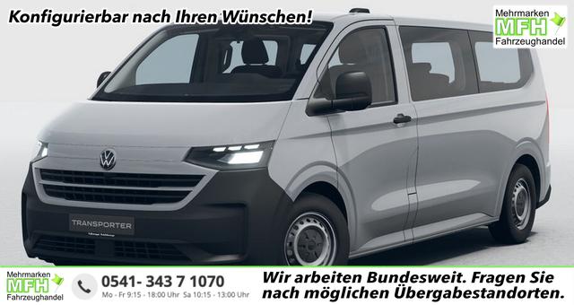 Volkswagen T7 Kombi - Basis 2.0 TDI 150PS + LANGER RADSTAND, 1-Zonen-Klimaautomatik, Parksensoren hinten, Privacy-Glas, 70l-Tank, Radio 13" Wireless App-Connect, Tempomat, Digitales Cockpit, Keyless Start, Schiebet&uuml;re rechts