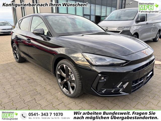 Cupra Leon - Basis 1.5 TSI 150PS 6-Gang, 5 Jahre Garantie, 18" Alufelgen, Voll-LED-Scheinwerfer, 3Z-Climatronic, ACC/Tempomat, Digitales Cockpit, Full Link, Parksensoren v/h, Privacy-Glas, Multifunktions-Lederlenkrad, LED-Nebelscheinwerfer