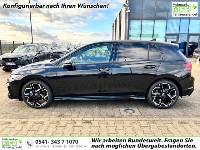 Volkswagen Golf - Basis 1.5 TSI 115PS, LED-Scheinwerfer, Radio Composition 10,3" + Wireless App-Connect, Parksensoren vorne und hinten, Climatronic, M-Lederlenkrad, Digitales Cockpit, Reserverad