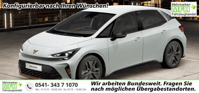 Cupra Born - Plus 5 Jahre Garantie, 19" Alu, Climatronic, Parksensoren vo/hi, ACC Adaptiver Tempomat, Media System 12,9" + Full-Link, Vorbereitung AHK, LED-Scheinwerfer, Blind Spot Sensor