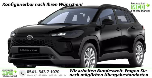 Toyota Corolla - Active 1.8 Hybrid 140PS CVT/AUTOMATIK, 3 Jahre Garantie, 17" Alufelgen, Sitzheizung, Klimaautomatik, R&uuml;ckfahrkamera, Cloud-Navigationsfunktion, Smartphone-Integration, Adaptiver Tempomat, LED-Scheinwerfer, Dachreling