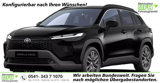 Toyota Corolla - "Teamplayer" PREISGARANTIE & LIEFERUNG KOSTENLOS! 1.8 Hybrid 140PS CVT/AUTOMATIK, 3 Jahre Garantie, 18" ALU, Elektr. Heckklappe, Privacy-Glas, Sitzheizung, Lederlenkrad beheizt, Klimaautomatik, Parksensoren, R&uuml;ckfahrkamera, Cloud-Navi, Smartphone-Integration, Adaptiver Tempomat, Toter-Winkel-Warner