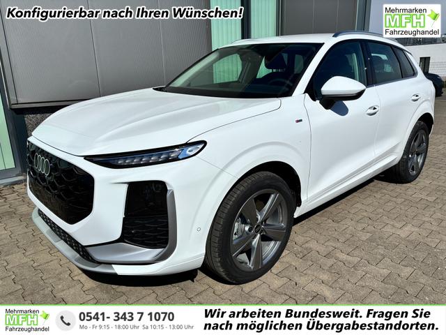 Audi Q3 - Basis 2.0 TFSI quattro (Allrad) 204PS S-Tronic (Automatik), 17" Alufelgen, Elektr. Heckklappe, MMI Navigation plus, Sitzheizung, 3-Zonen-Klimaautomatik, Parksensoren vorn/hinten, M-Lederlenkrad, Tempomat, Dachreling, Virtual Cockpit