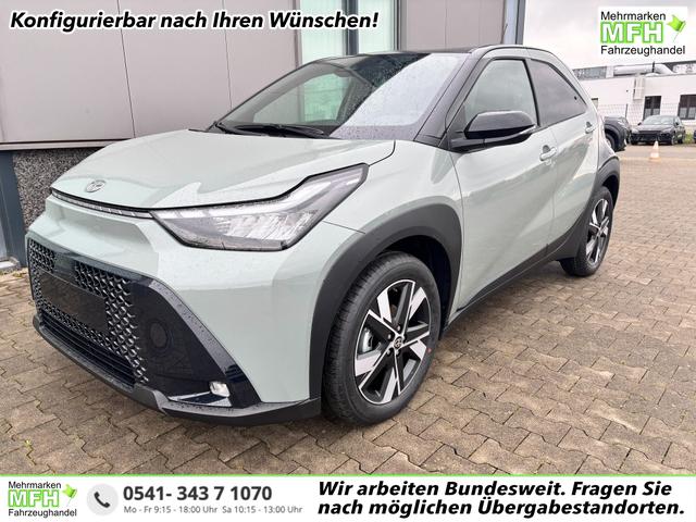 Toyota Aygo X - Play 1.5 Hybrid 115PS CVT/AUTOMATIK, 3 Jahre Garantie, 17" Alufelgen, Sitzheizung, R&uuml;ckfahrkamera, Klimaautomatik, Audiosystem 9" + Smartphone-Integration, Lederlenkrad, ACC, ZV mit Fernbedienung