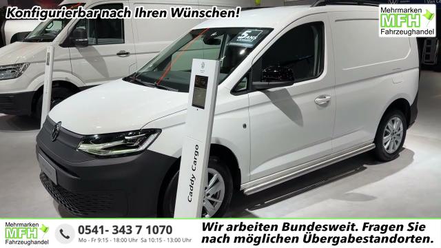 Volkswagen Caddy Cargo - 2.0 TDI SCR 90 kW 6-Gang, 4 Motion, Digital Cockpit