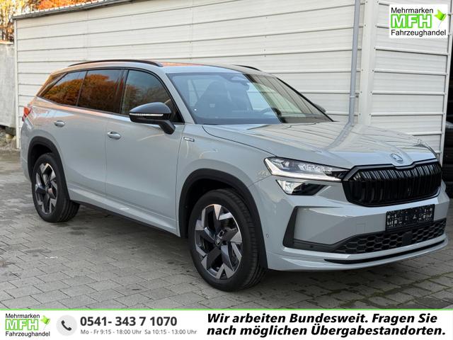 Skoda Kodiaq - Sportline 2.0 TDI DSG 4x4 7Sitzer*AHK*NAVI*SHZ*Matrix*360&deg;*IPA*Keyless*Canton