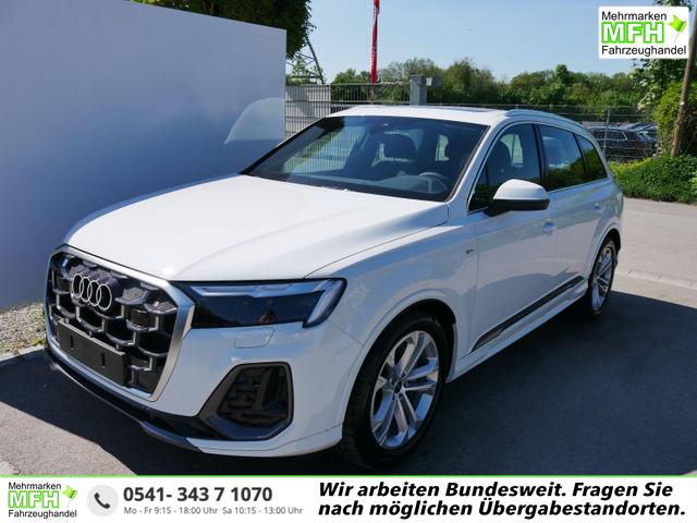 Audi Q7 - S line 45 TDI*4X4*AHK*LED*7-SITZE*20 ZOLL*PANO*KAMERA*NAVI*LUFTFEDRUNG
