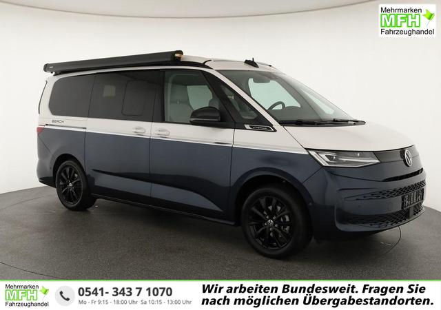 Volkswagen T7 California Beach Camper TDI DSG, 18-Zoll, ArtVelour, Markise, AHK, IQ.Light, Standheizung 