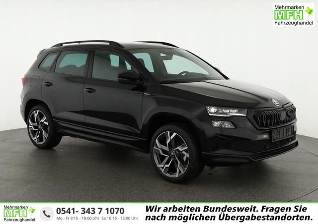 Skoda Karoq - Sportline 4x4 2.0 TDI DSG Sportline, Matrix, Teilleder, Navi, Side, 5-J. Garantie