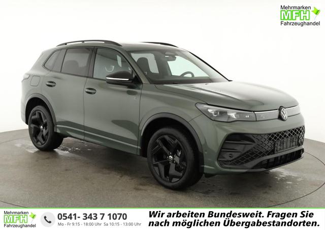 Volkswagen Tiguan - 2.0 TDI 142 kW 4Motion R-Line DSG 4M Black, Pano, IQ.Light, AHK, Navi, Side, AreaView, Winter, sofort