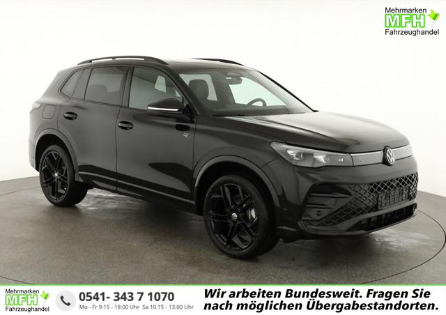 Volkswagen Tiguan - 2.0 TDI 142 kW 4Motion R-Line DSG 4M Black, 20-Zoll, Pano, Leder, IQ.Light, AHK, Navi, Side, AreaView, Winter