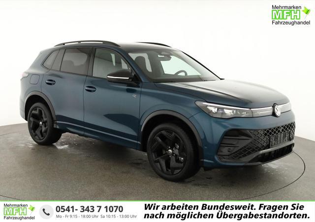 Volkswagen Tiguan 2.0 TDI 142 kW 4Motion R-Line DSG 4M Black, AHK, Navi, AreaView, Side, Winter, el. Klappe 