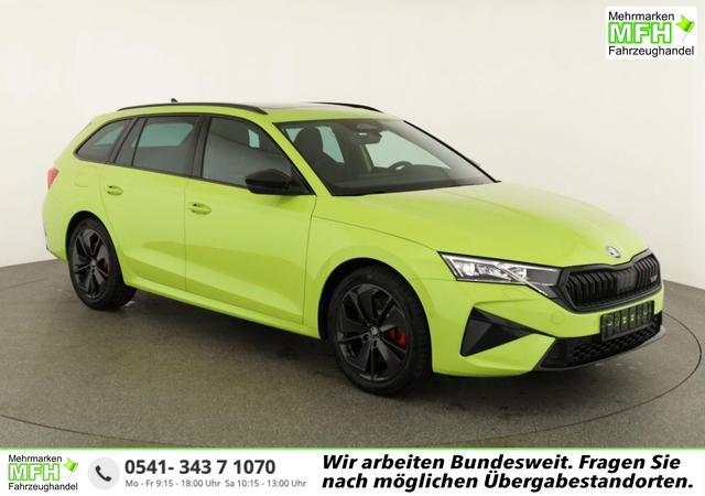 Skoda Octavia Combi - 2.0 TSI 195 kW RS DSG, Pano, AHK, Navi, Matrix, Side, Winter, 5 J.-Garantie