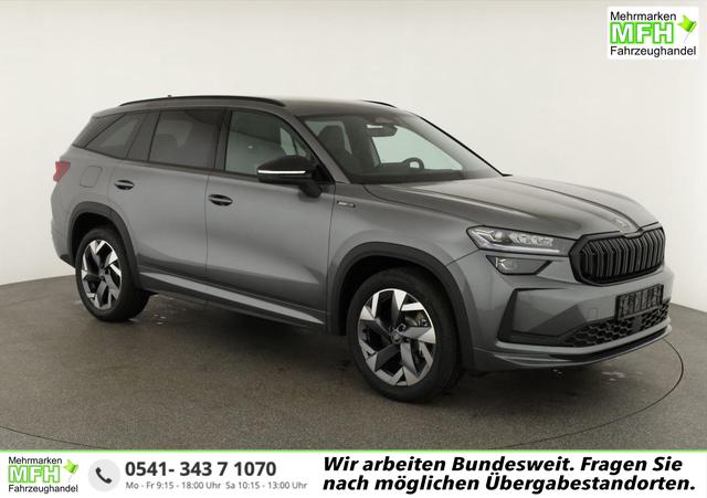 Skoda Kodiaq - 2.0 TDI 142 kW 4x4 Sportline DSG Sportline, AHK, Navi, Matrix, el. Klappe, Side, Winter, 19-Zoll