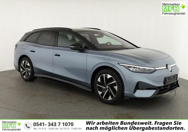 Volkswagen ID.7 - Pro 210 kW Tourer Black, AHK, HuD, IQ.Light, IQ.Drive, AreaView, Side, Winter, 19-Zoll