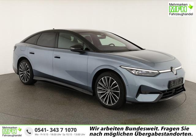 Volkswagen ID.7 - Pro 210 kW Black, HuD, IQ.Light, IQ.Drive, AreaView, Side, Winter, 20-Zoll