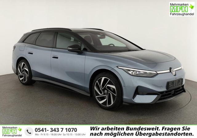 Volkswagen ID.7 - Pro 210 kW Tourer Black, AHK, HuD, IQ.Light, IQ.Drive, AreaView, Side, Winter, 20-Zoll