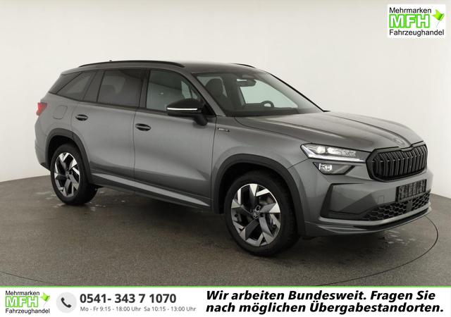 Skoda Kodiaq - 2.0 TDI 142 kW 4x4 Sportline DSG Sportline, AHK, Navi, Matrix, el. Klappe, Side, 19-Zoll
