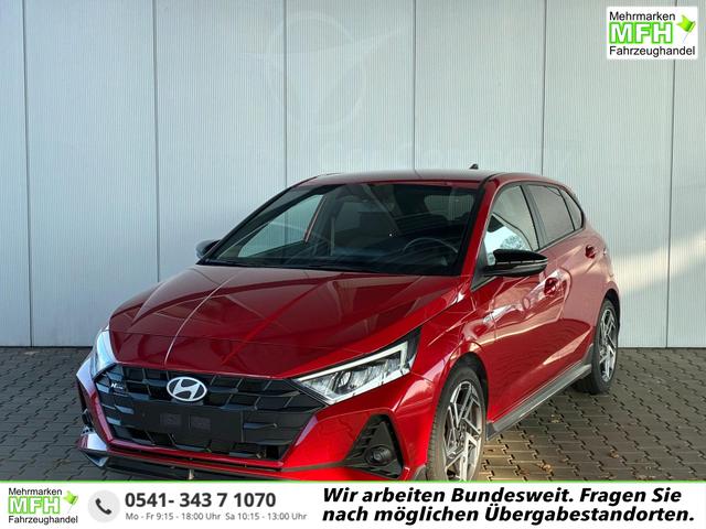 Hyundai i20 - 1.2 MPI N-Line / LED Tempomat Navi R&uuml;ckfahrkamera Alu 17"