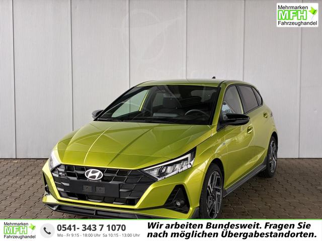 Hyundai i20 - 1.2 MPI N-Line / LED Tempomat Navi R&uuml;ckfahrkamera Alu 17"