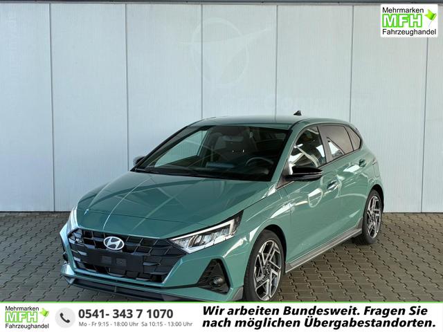 Hyundai i20 - 1.2 MPI N-Line / LED Tempomat Navi R&uuml;ckfahrkamera Alu 17"