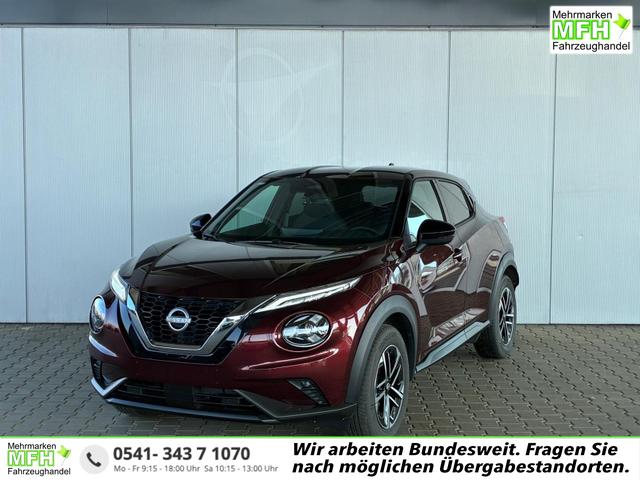 Nissan Juke N-Connecta+ 2WD MT / Sitz + Lenkradheizung Tempomat Teilleder LED Alu 17" 