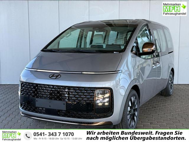 Hyundai Staria - Luxury 1.6 T-GDi HEV 2WD 7-Sitzer / ACC 360&deg; Kam. Pano 4x Shz Elek. Klappe + Schiebet&uuml;r