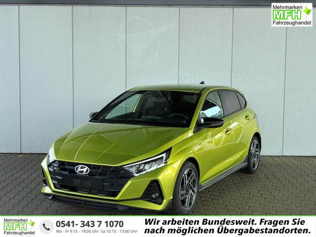 Hyundai i20 - 1.2 MPI N-Line / LED Tempomat Navi R&uuml;ckfahrkamera Alu 17"