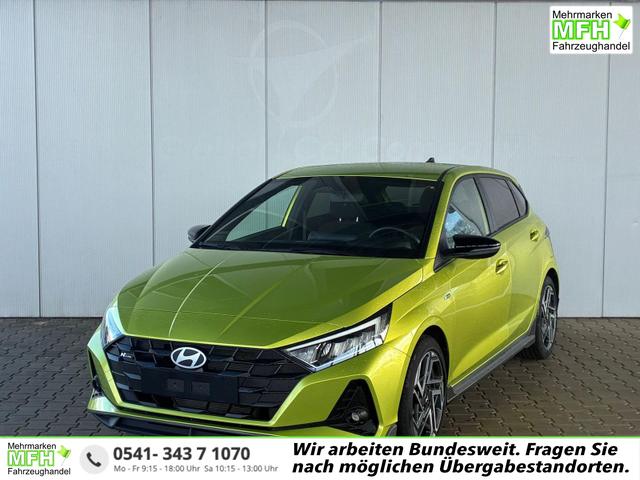 Hyundai i20 1.2 MPI N-Line / LED Tempomat Navi R&uuml;ckfahrkamera Alu 17" 