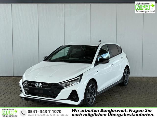 Hyundai i20 1.2 MPI N-Line / LED Tempomat Navi R&uuml;ckfahrkamera Alu 17" 