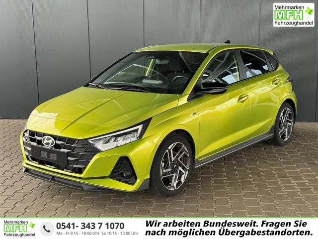 Hyundai i20 - 1.2 MPI N-Line / LED Tempomat Navi R&uuml;ckfahrkamera Alu 17"