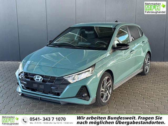 Hyundai i20 - 1.2 MPI N-Line / LED Tempomat Navi R&uuml;ckfahrkamera Alu 17"