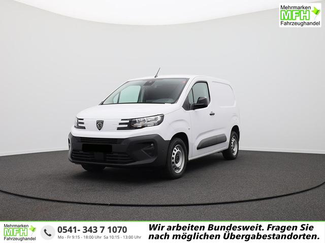 Peugeot Partner - 1.5 BlueHDI 102PS NEUES MODELL 2-Sitzer AHK Klima Radio Apple CarPlay Android Auto Bluetooth DAB PDC v+h R&uuml;ckf.Kamera Tempomat Ganzj.Reifen