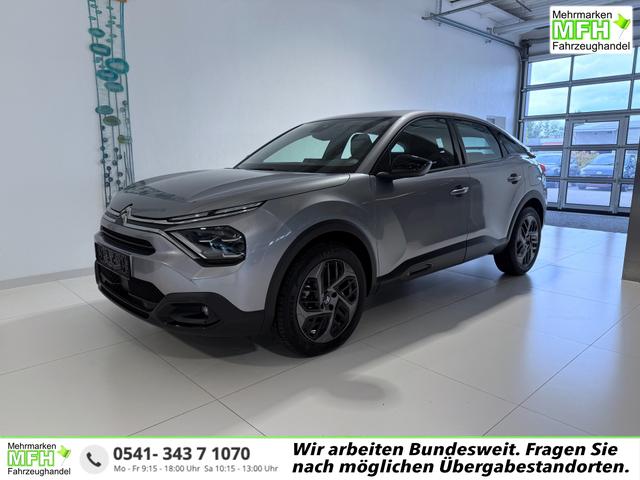 Citro&euml;n C4 - 1.2 PureTech 130 Plus 96 kW (131 PS) Klimaautomatik, DAB, Android Auto, Apple CarPlay, Freisprecheinrichtung, Tempomat, LED-Scheinwerfer, Navigationssystem, Einparkhilfe hinten, R&uuml;ckfahrkamera, Spurhalteassistent, 18 Zoll Leichtmetallfelgen, uvm.