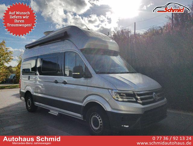 Volkswagen Grand California - 600 3,5 to 2.0TDi Hochbett, Solarpanel, AHK, Satelliten TV
