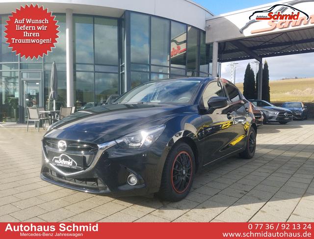 Mazda Mazda2 - 1.5 SKYACTIV-G 90, Sports-Line, LED, Klima, Navi, 8 fach bereift