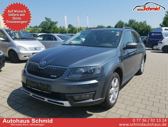 Skoda Octavia Combi - 2.0 TDI DPF, Scout 4x4 Green tec, AHK, Pano, Navi, 8 fach Bereifung