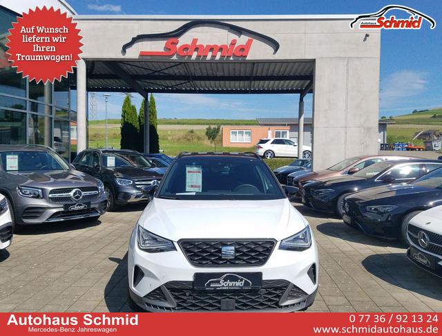 Seat Arona - FR Black Edition 1.0 TSI 85 kw 7- Gang Fahrassistenz-Paket, Winterpak.