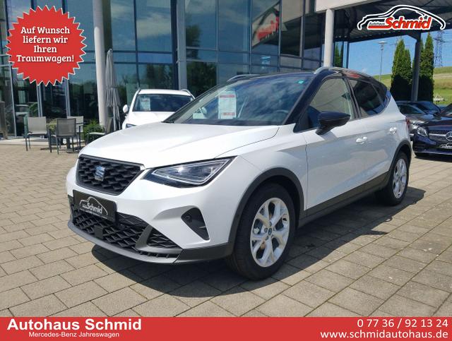 Seat Arona - FR 1.0 TSI 85 kW DSG Kamera, Klima, SHZ, 5 J. Grantie, LED, AHK Vorber., Android Auto, Apple CarPlay,