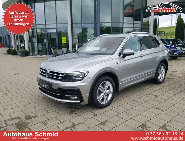 Volkswagen Tiguan - 2.0 TSI, Highline, 4Motion, AHK, Kamera, R-Line Exterieur, Navi, ACC, Standheizung, 8 fach Bereifung, Top gepflegt !