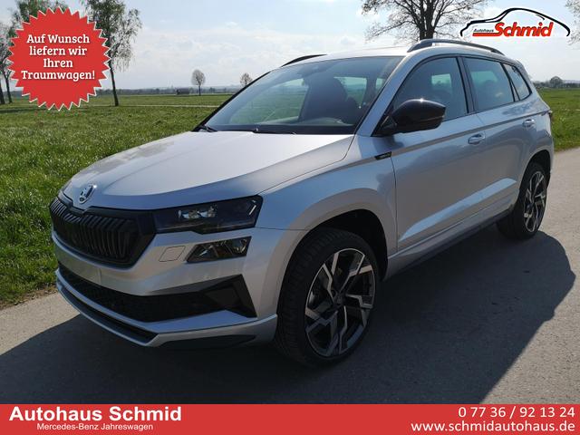 Skoda Karoq - Sportline 2.0TDI DSG 4x4 AHK Matrix Leder 19 Zoll
