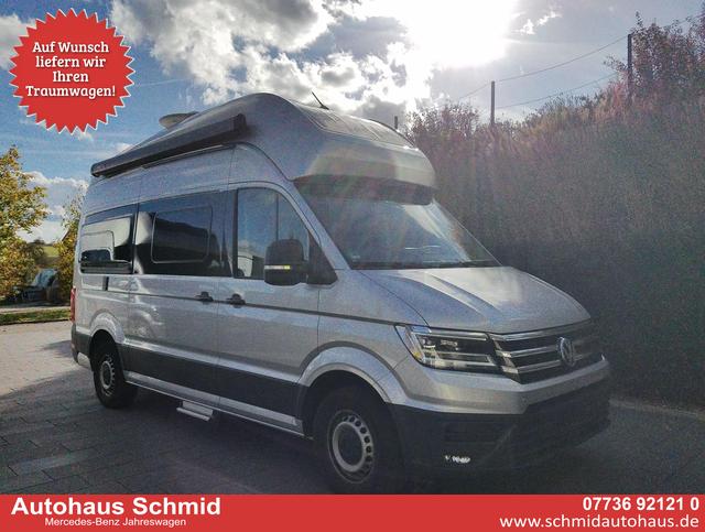 Volkswagen Grand California - 600 3,5 to 2.0TDi Hochbett, Solarpanel, AHK, Satelliten TV