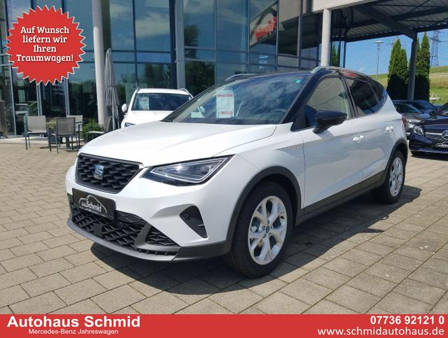 Seat Arona - FR 1.0 TSI 85 kW DSG Kamera, Klima, SHZ, 5 J. Grantie, LED, AHK Vorber., Android Auto, Apple CarPlay,