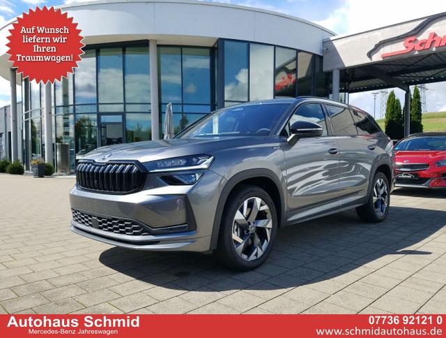 Skoda Kodiaq - 2,0 TDI DSG 4x4 Sportline, AHK, Navi, ACC, LED, Klima, R&uuml;ckkamera, Android Auto, Apple CarPlay,