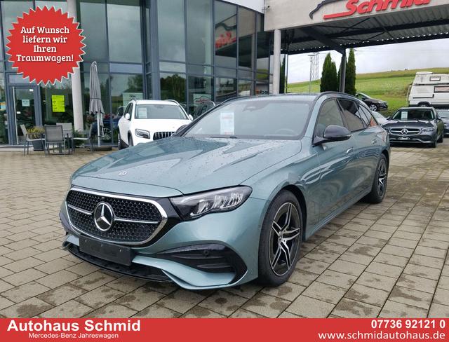 Mercedes-Benz E-Klasse T-Modell - E 200 T, AMG Line Advanced, AHK, Night-Paket, Winter-Paket, Distronic, Totwinkel-Ass.